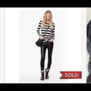 Zadig & Voltaire soft striped tee. Comfy